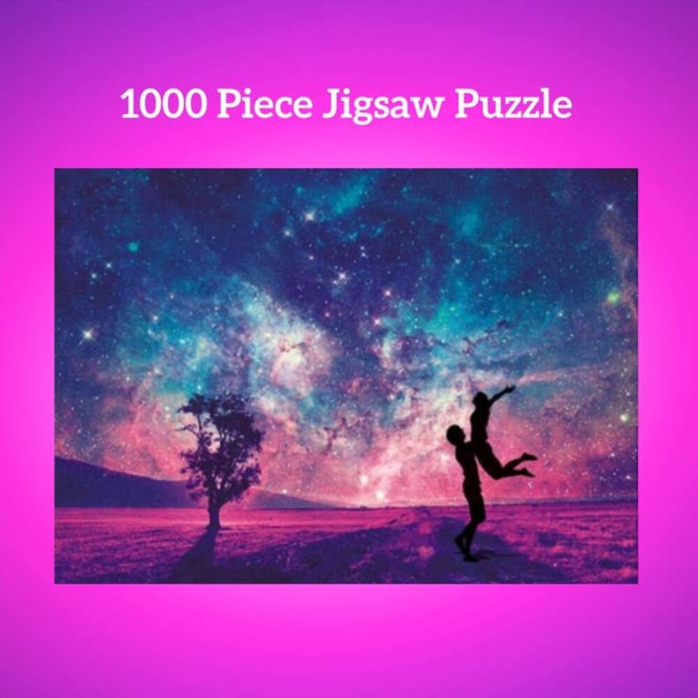 Galactic Stars Couple Adult 1000 piece jigsaw puzzles